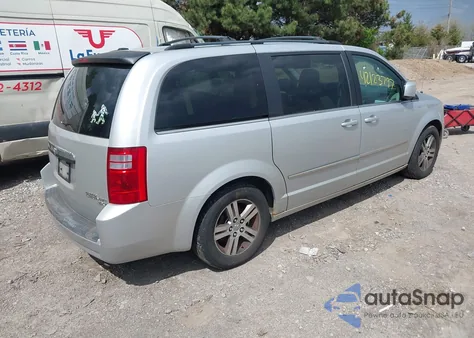 2010 Dodge Grand Caravan Sxt z USA, uszkodzony, nr VIN 2D4RN5DX1AR123443